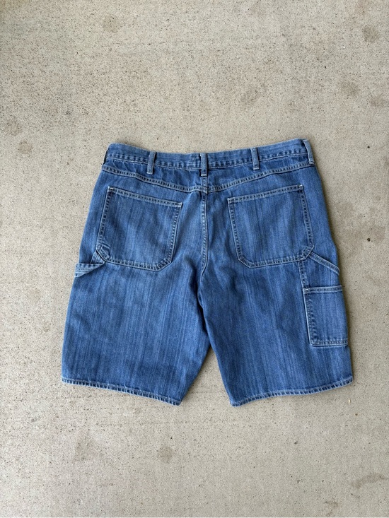 Old Navy Other - Vintage Baggy 2011 Old Navy Baggy Denim Carpenter Shorts Jorts Blue 39 x 11.5